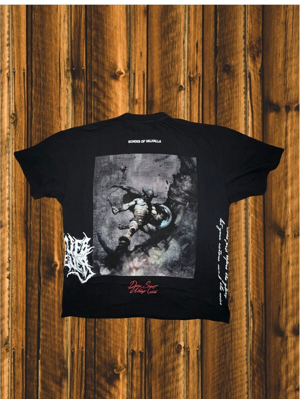 Darc Sport Echoes of Valhalla Side by Side Premium Oversized Tee XL